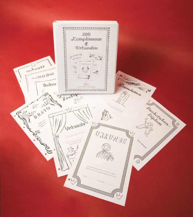 200 Komplimente und Urkunden