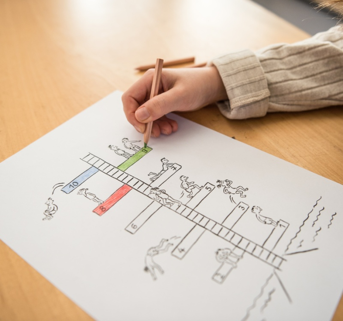 ZahlenSkalen & Figurenbilder-Malbuch