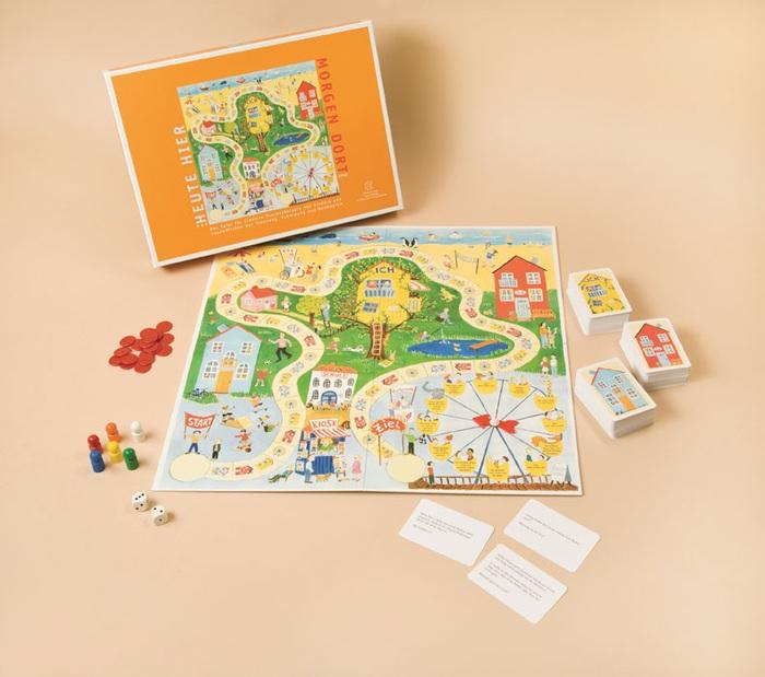 Das Heute Hier Morgen Dort-Spiel